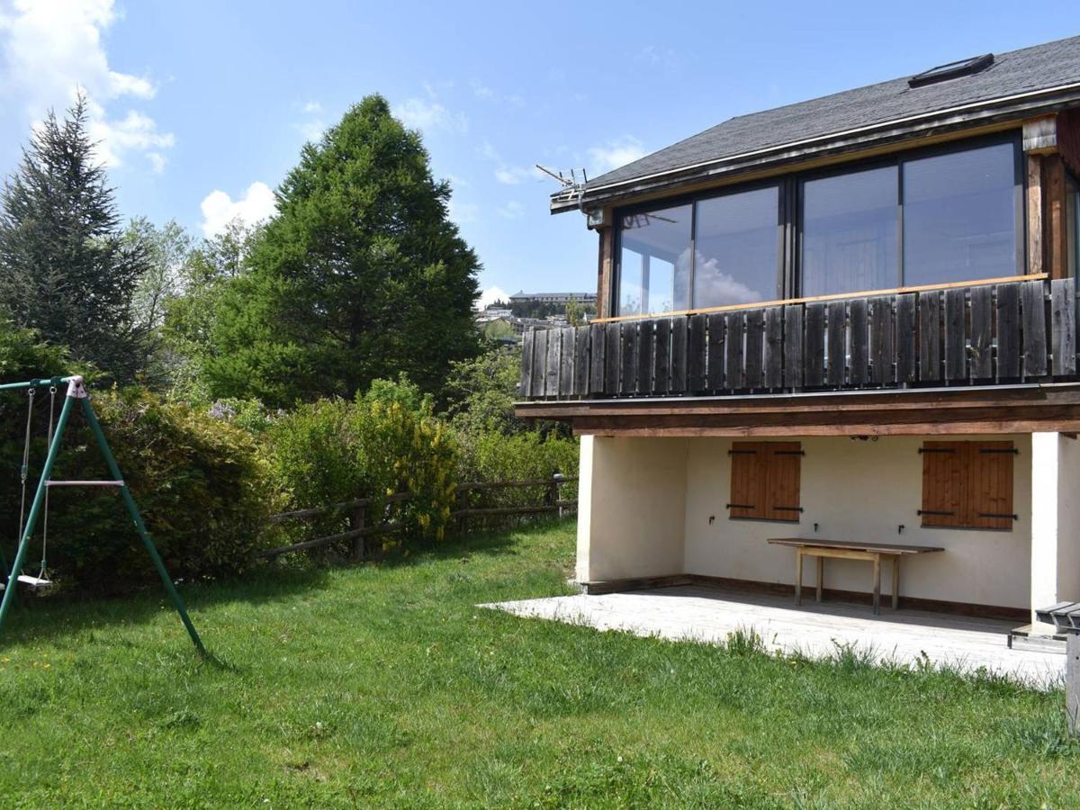 Chalet 3 Pieces Avec Jardin, Garage Et Loggia - Exposition Plein Sud - Fr-1-580-10 Font-Romeu-Odeillo-Via Luaran gambar