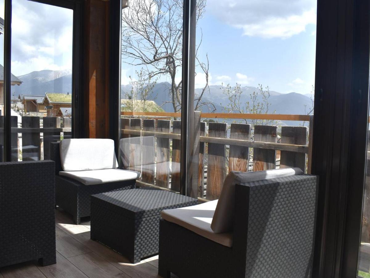 Chalet 3 Pieces Avec Jardin, Garage Et Loggia - Exposition Plein Sud - Fr-1-580-10 Font-Romeu-Odeillo-Via Luaran gambar